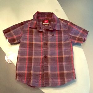 Boys button down t shirt